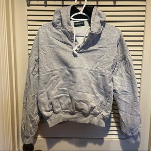 Campus Grey Thermal Lined Hoodie